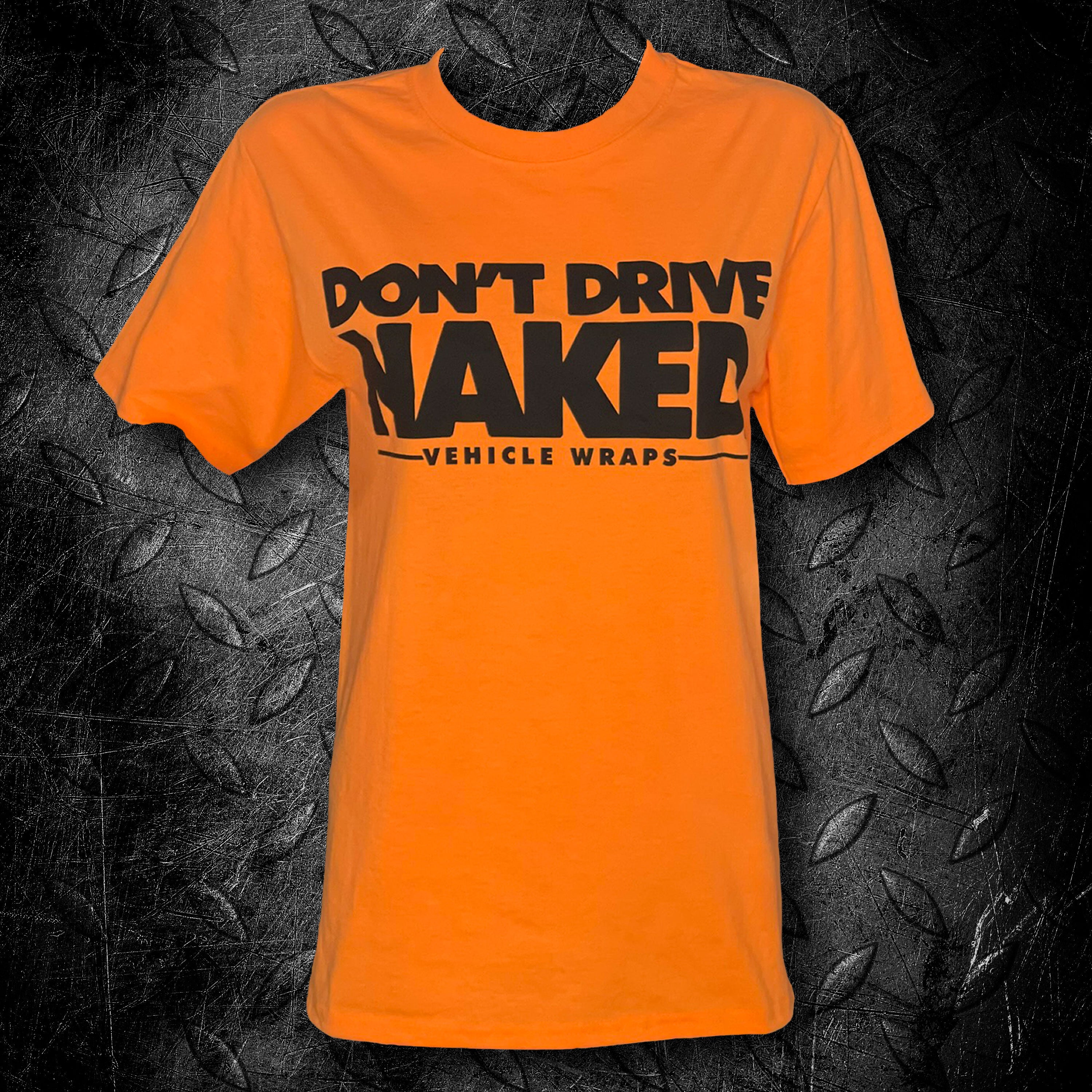 Neon T-Shirt – Don't Drive Naked Logo Swag